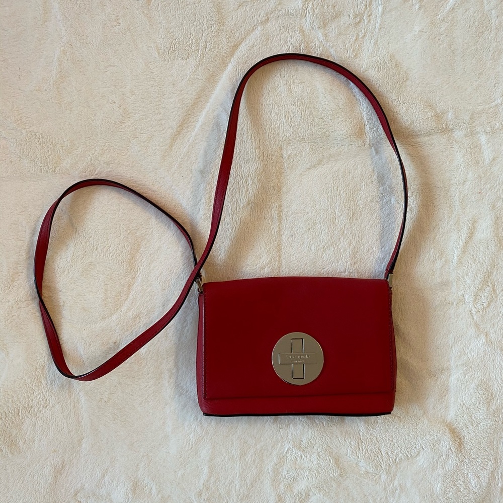 Red Kate Spade Crossbody